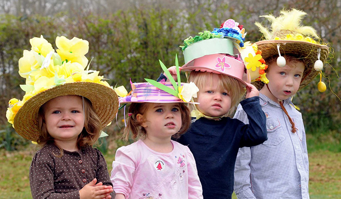 rude easter bonnet