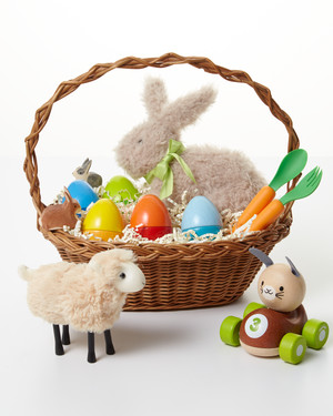 Easter Stuff Toy and Basket